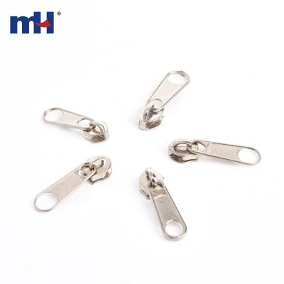 No.5 Non Lock Slider with Long Pull for Nylon Zipper